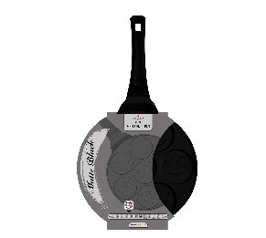 מחבת 7 פנקייקים בעיצוב אימוג'ים / חיות 26 ס"מ – אינדוקציה