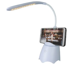 "מארבו" - מנורת לד שולחנית משולבת עם רמקול Bluetooth