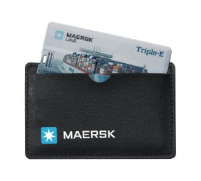 נרתיק דמוי עור לדיסק און קי בצורת כרטיס אשראי