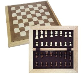 משחק שחמט עץ אלגנטי