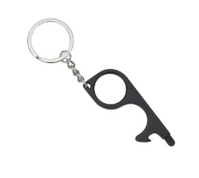 מחזיק מפתחות פותחן דלתות, בקבוקים  וכפתורי מעליות ללא מגע כף יד