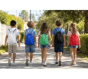 תיק שרוכים מניילון להדפסת סובלימציה 42X34 ס"מ