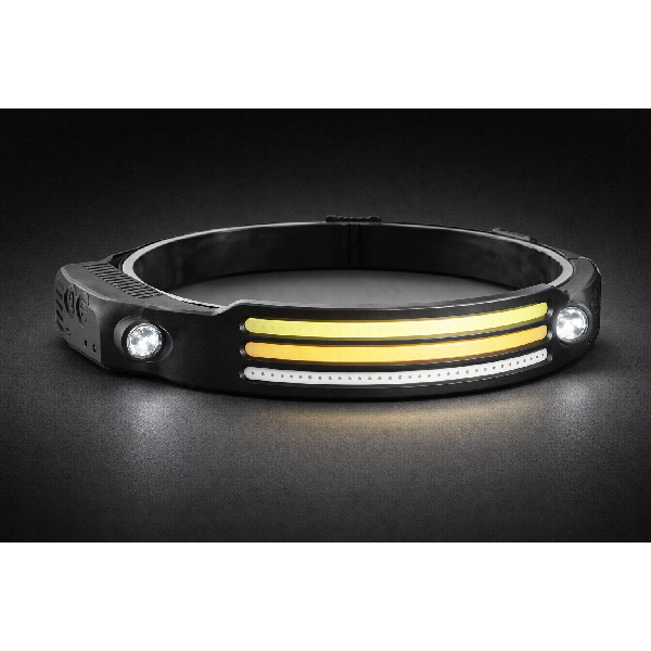 פנס ראש נטען עם תאורת LED מרובת מצבים